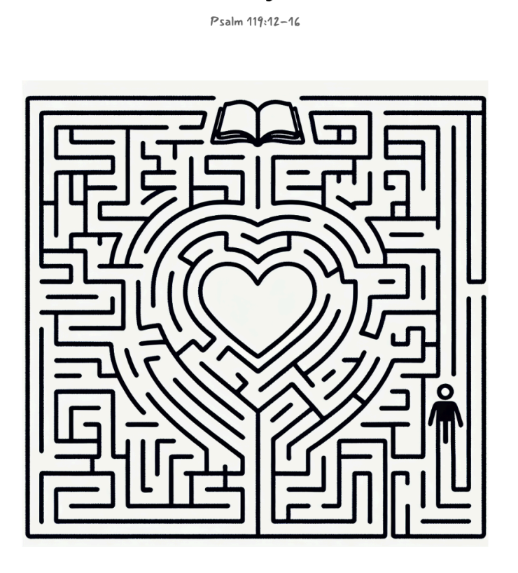 The Story Book maze